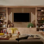 Стіна під телевізор: як оформити стильно і зручно